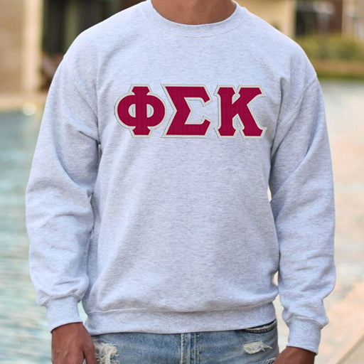 Phi Sigma Kappa Phi Sigma Kappa - 2 Day Ship Twill Crewneck Sweatshirts