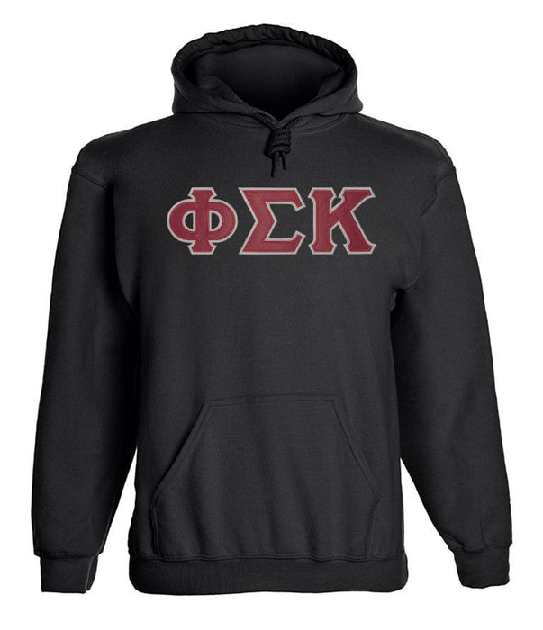 Phi Sigma Kappa 2 Day Ship Twill Hooded Sweatshirt Phi Sigma Kappa - 2 Day Ship Twill Hooded Sweatshirt