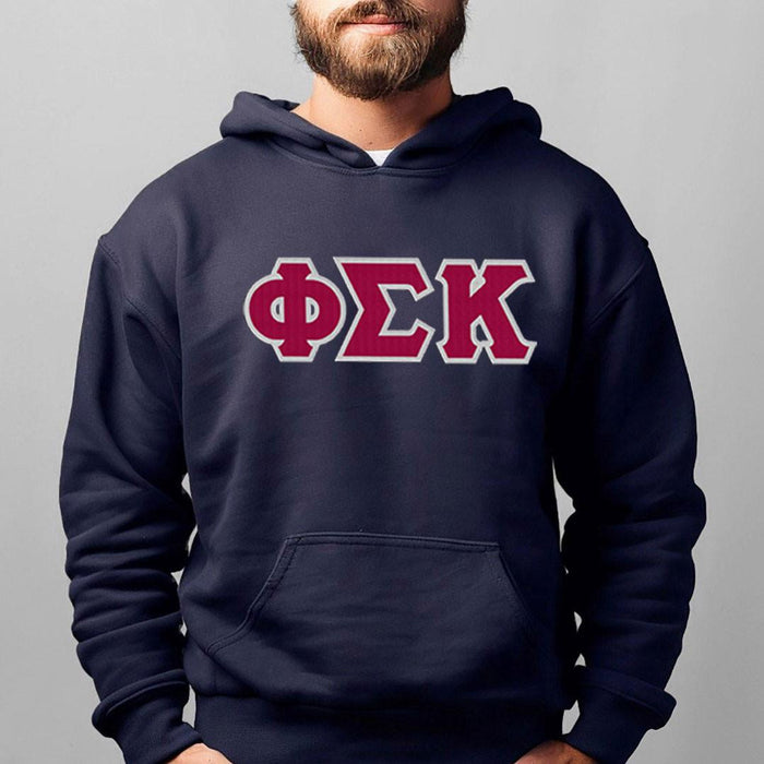 Phi Sigma Kappa 2 Day Ship Twill Hooded Sweatshirts Phi Sigma Kappa - 2 Day Ship Twill Hooded Sweatshirts