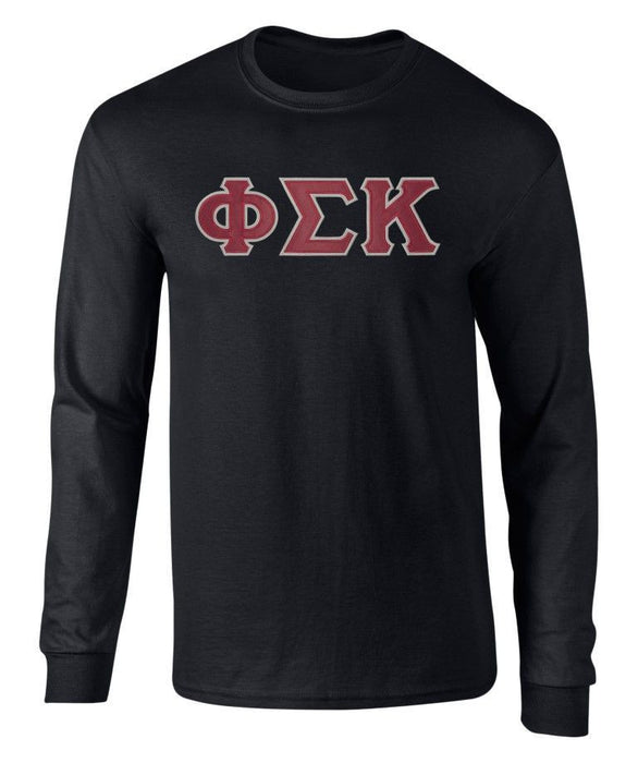 Phi Sigma Kappa 2 Day Ship Twill Long Sleeve Tee Phi Sigma Kappa - 2 Day Ship Twill Long Sleeve Tee