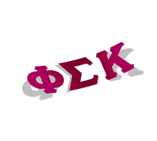 Phi Sigma Kappa Phi Sigma Kappa Big Greek Letter Window Sticker Decal