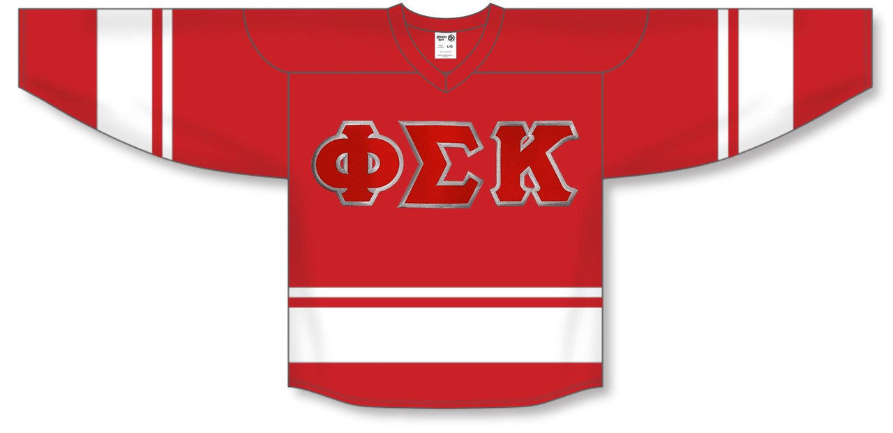 Discount Phi Sigma Kappa Breakaway Lettered Hockey Jersey DISCOUNT-Phi Sigma Kappa Breakaway Lettered Hockey Jersey