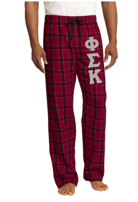 Phi Sigma Kappa Flannel Plaid Pant Pj's Phi Sigma Kappa Flannel Plaid Pant - PJ's