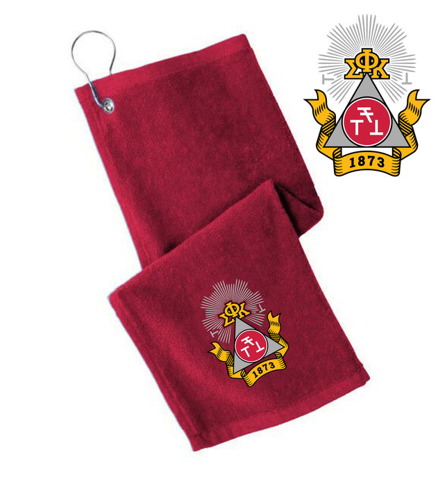 Discount Phi Sigma Kappa Golf Towel DISCOUNT-Phi Sigma Kappa Golf Towel