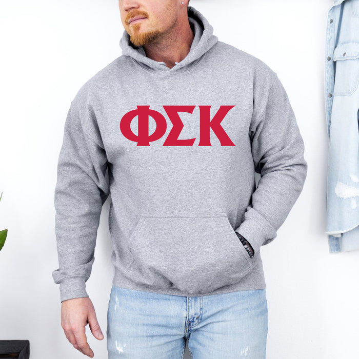 Phi Sigma Kappa Letter Hoodie Phi Sigma Kappa letter Hoodie