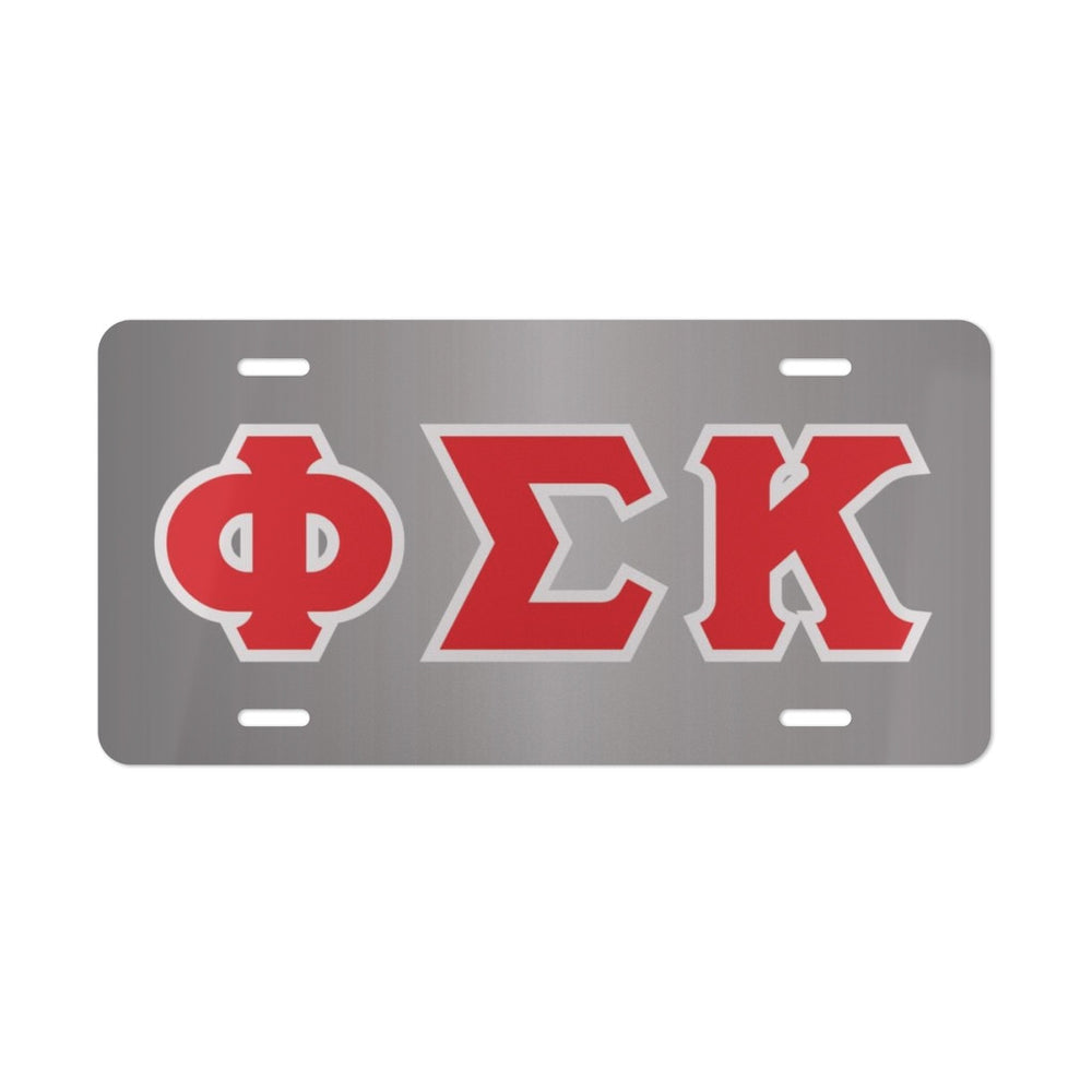 Phi Sigma Kappa Lettered License Covers PHI SIGMA KAPPA LETTERED LICENSE COVERS