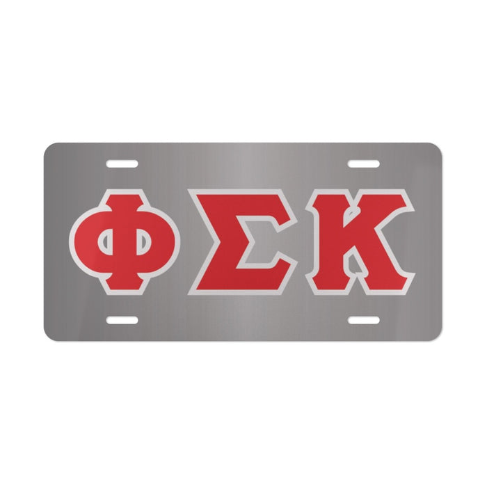 Phi Sigma Kappa Lettered License Covers PHI SIGMA KAPPA LETTERED LICENSE COVERS