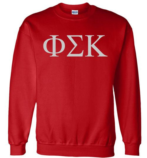 Phi Sigma Kappa Lettered World Famous Greek Crewneck Phi Sigma Kappa Lettered World Famous Greek Crewneck