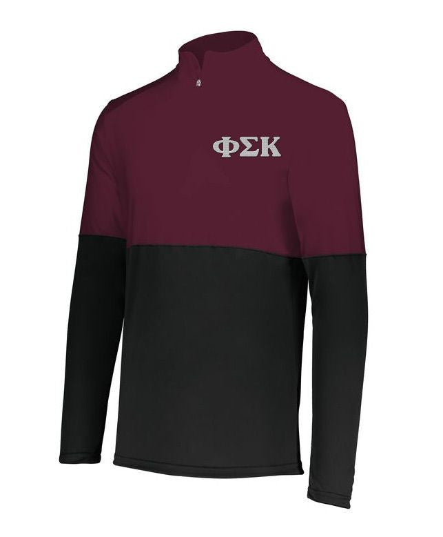 Phi Sigma Kappa Momentum 1/4 Zip Pullover Phi Sigma Kappa Momentum 1/4 Zip Pullover