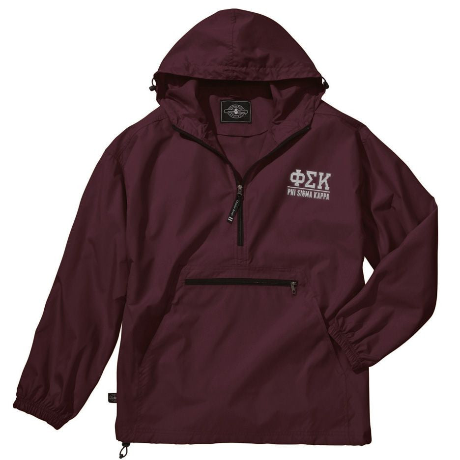 Phi Sigma Kappa Pack N Go Pullover Phi Sigma Kappa Pack-N-Go Pullover