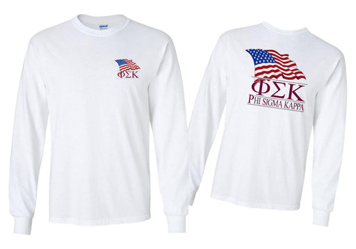 Phi Sigma Kappa Phi Sigma Kappa Patriot Long Sleeve T-Shirts