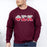 Printify Phi Sigma Kappa Two Toned Greek Lettered Crewneck Sweatshirts Phi Sigma Kappa Two Toned Greek Lettered Crewneck Sweatshirts