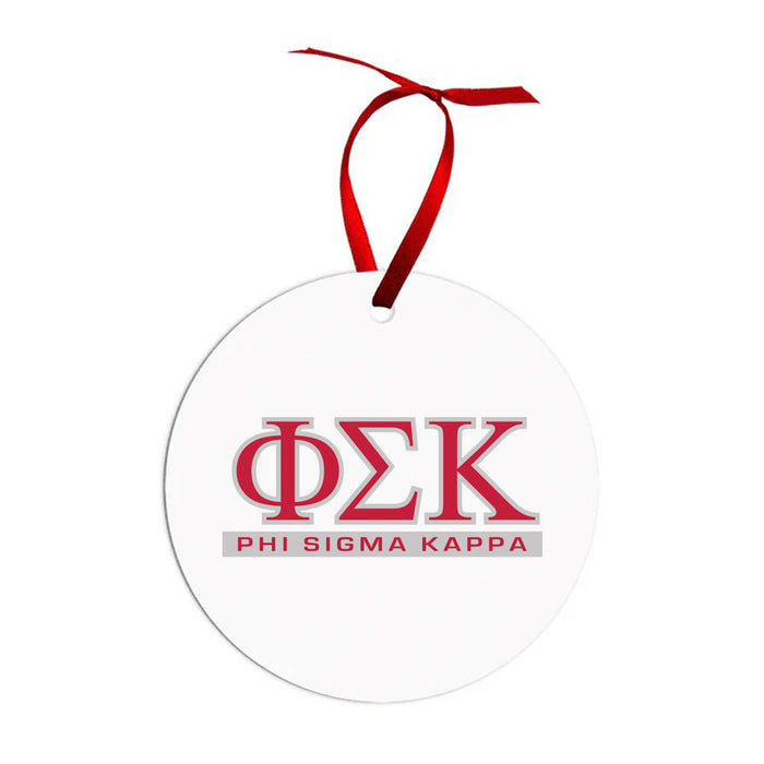 Phi Sigma Kappa Classic Circle Ornaments Phi Sigma Kappa Classic Circle Ornaments