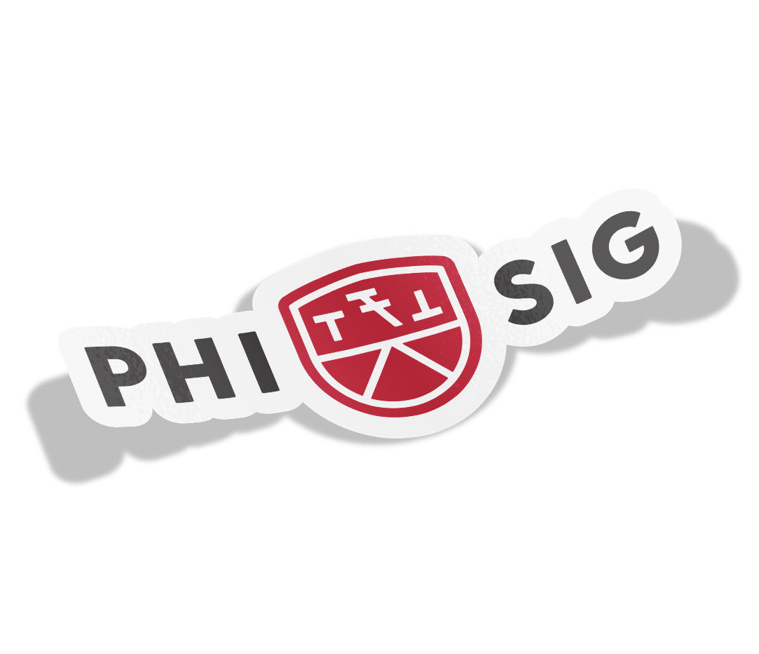 Phi Sigma Kappa Top Selling Sticker Phi Sigma Kappa Top Selling Sticker