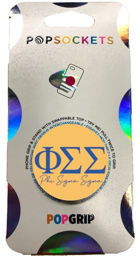 Phi Sigma Sigma 2 Color Popsocket Phi Sigma Sigma 2-Color PopSocket