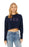 Phi Sigma Sigma Bella + Canvas Women's Cropped Crew Fleece Phi Sigma Sigma Bella + Canvas - Women's Cropped Crew Fleece
