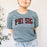 Phi Sigma Sigma Christmas Plaid Tee Phi Sigma Sigma Christmas Plaid Tee