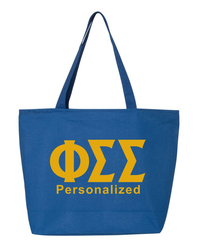 Phi Sigma Sigma Design Your Own Tote Bag Phi Sigma Sigma Design Your Own Tote Bag