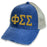 Phi Sigma Sigma Distressed Trucker Hat Phi Sigma Sigma Distressed Trucker Hat