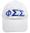 Phi Sigma Sigma Greek Letter Hat Phi Sigma Sigma Greek Letter Hat