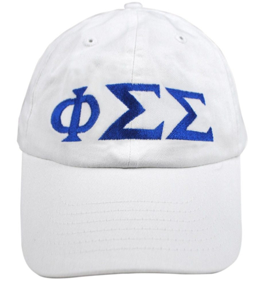 Phi Sigma Sigma Greek Letter Hat Phi Sigma Sigma Greek Letter Hat