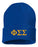 Phi Sigma Sigma Greek Letter Knit Cap Phi Sigma Sigma Greek Letter Knit Cap