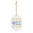 Phi Sigma Sigma Holiday Color Snowflake Christmas Ornaments Phi Sigma Sigma Holiday Color Snowflake Christmas Ornaments