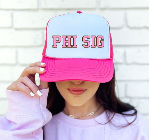 Phi Sigma Sigma Phi Sigma Sigma Nickname Trucker Caps