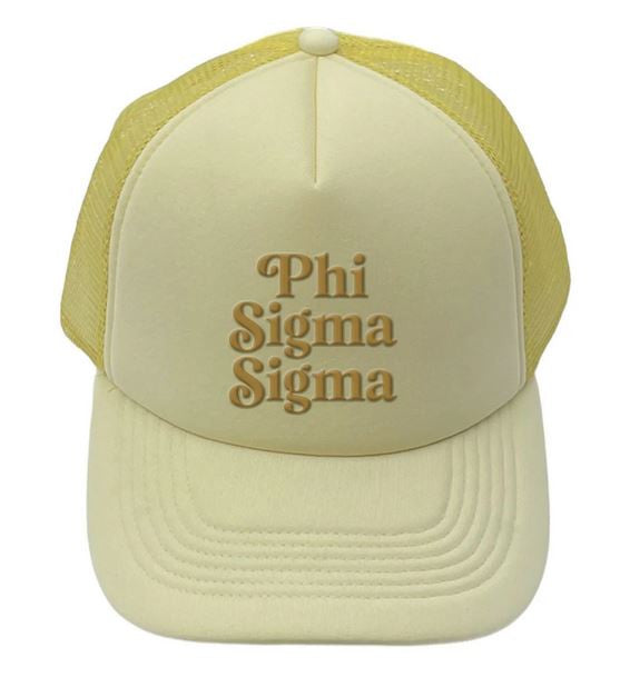 Phi Sigma Sigma New Trucker Caps Phi Sigma Sigma New Trucker Caps