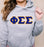 Discount Phi Sigma Sigma Lettered Hooded Sweatshirt Best Value DISCOUNT Phi Sigma Sigma Lettered Hooded Sweatshirt - Best Value