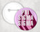 Phi Sigma Sigma 3d Button Pin Buttons Phi Sigma Sigma 3D Button Pin Buttons