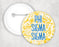 Phi Sigma Sigma Floral Text Pin Buttons Phi Sigma Sigma floral-text Pin Buttons