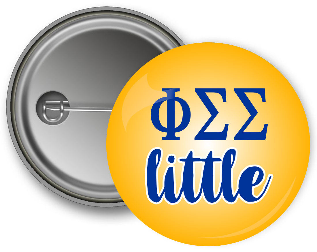 Phi Sigma Sigma Little Button Phi Sigma Sigma Little Button