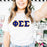 Phi Sigma Sigma Custom Twill Tee Phi Sigma Sigma Custom Twill Tee
