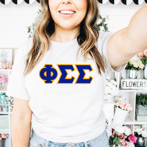 Phi Sigma Sigma Phi Sigma Sigma Custom Twill Tee