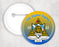 Phi Sigma Sigma Classic Crest Pin Buttons Phi Sigma Sigma Classic Crest Pin Buttons