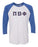 Pi Beta Phi Unisex Tri Blend Three Quarter Sleeve Baseball Raglan Tee Pi Beta Phi Unisex Tri-Blend Three-Quarter Sleeve Baseball Raglan Tee
