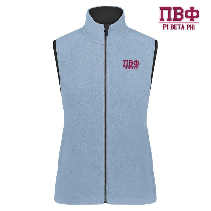 Pi Beta Phi Chill Fleece Vest Pi Beta Phi Chill Fleece Vest