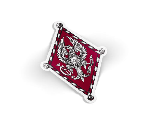 Pi Beta Phi Pi Beta Phi Die Cut Crest Sticker