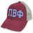 Pi Beta Phi Distressed Trucker Hat Pi Beta Phi Distressed Trucker Hat
