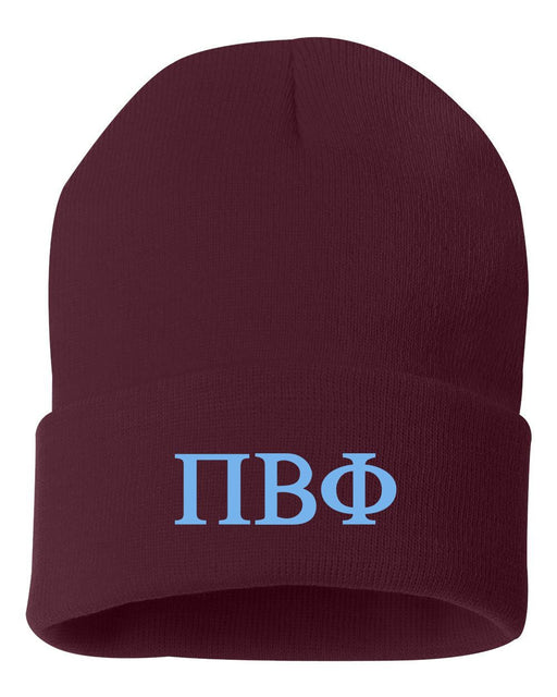 Pi Beta Phi Pi Beta Phi Greek Letter Knit Cap