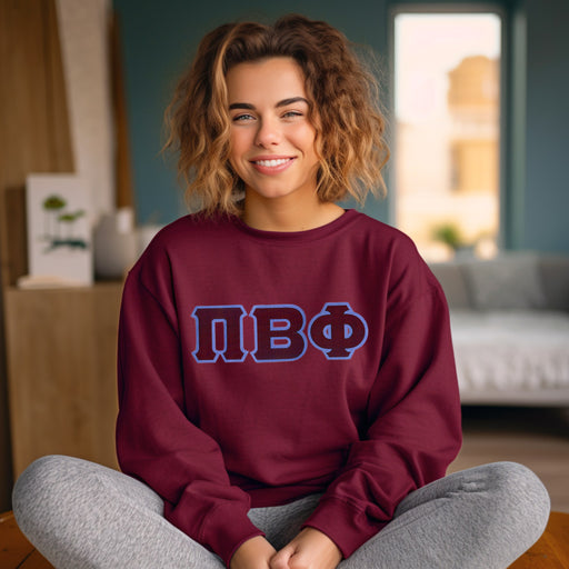 Pi Beta Phi Pi Beta Phi Lettered Crewneck
