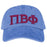 Pi Beta Phi Lettered Premium Pastel Hat Pi Beta Phi Lettered Premium Pastel Hat