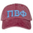 Pi Beta Phi Lettered Premium Pastel Hat Pi Beta Phi Lettered Premium Pastel Hat