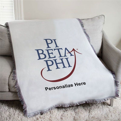 Pi Beta Phi Pi Beta Phi Logo Afghan Blanket Throw
