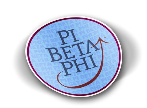 Pi Beta Phi Pi Beta Phi Mascot Round Decals
