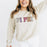 Printify Pi Beta Phi Nickname Crew Sweatshirts Pi Beta Phi Nickname Crew Sweatshirts