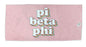 Pi Beta Phi Plush Retro Beach Towel Pi Beta Phi Plush Retro Beach Towel