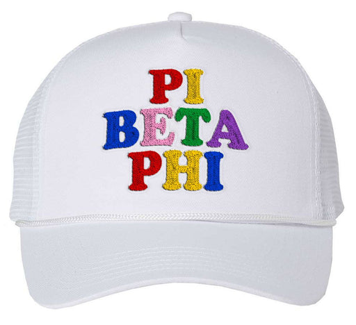 Pi Beta Phi Pi Beta Phi Rainbow Trucker Hat