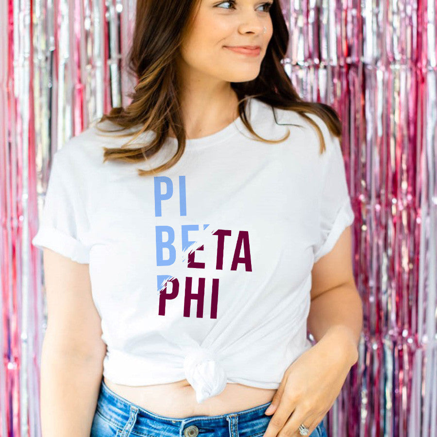 Pi Beta Phi Ripped Favorite Tees Pi Beta Phi Ripped Favorite Tees
